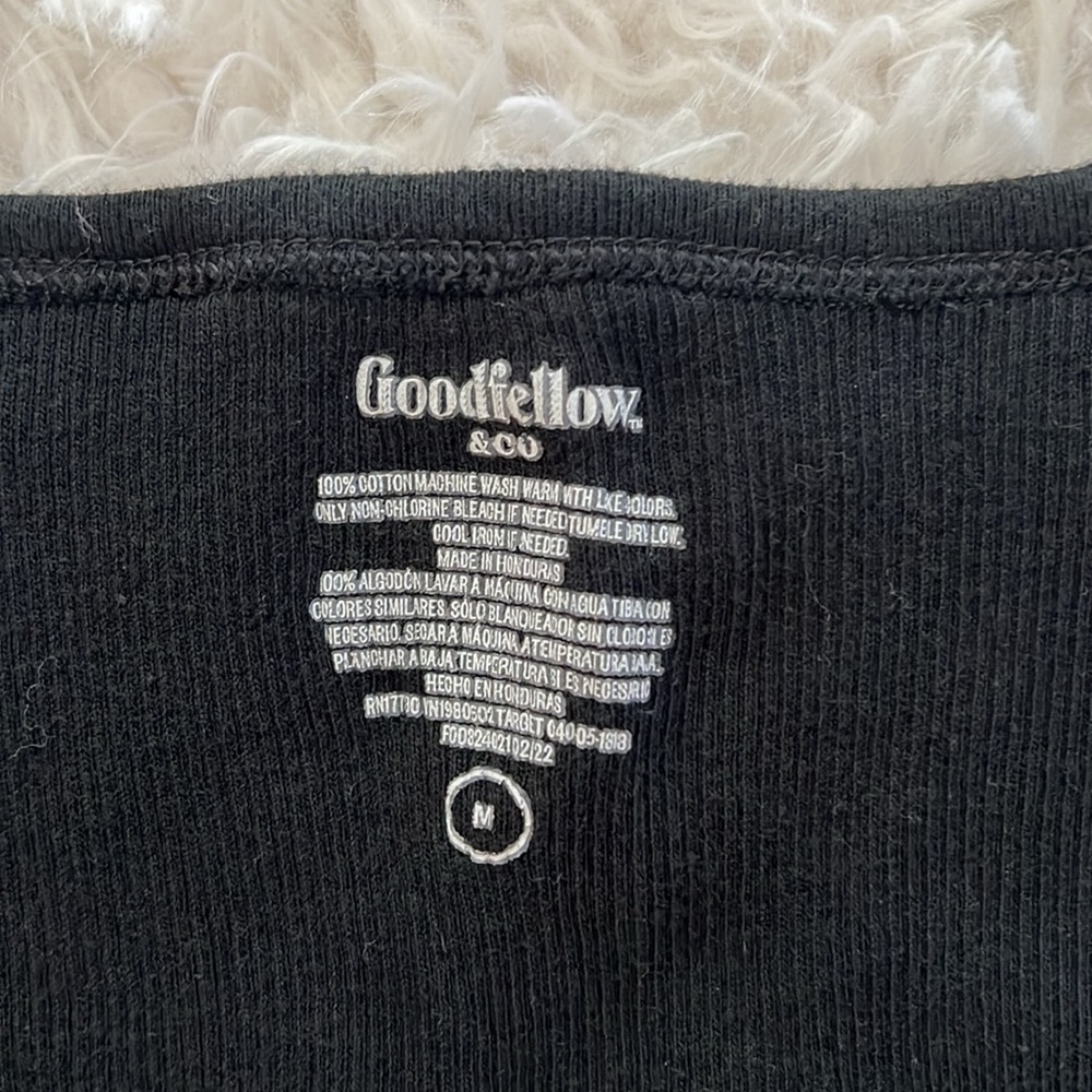 Goodfellow & CO. Muscle Shirts Black Ribbed Mens Tank Top Bundle - Picture 5 of 7